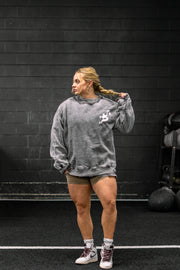 Distressed Grey Pocket Sweater – The Ability to Progress At All Costs