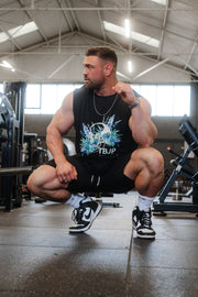 Skull Vest in Black