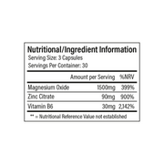 Zinc Magnesium & B6