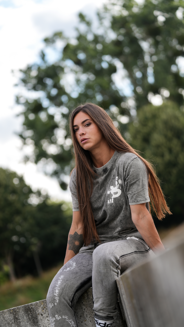 Distressed Grey Tee – The Ability to Progress At All Costs