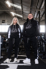 Black & White Contrast Hoodie