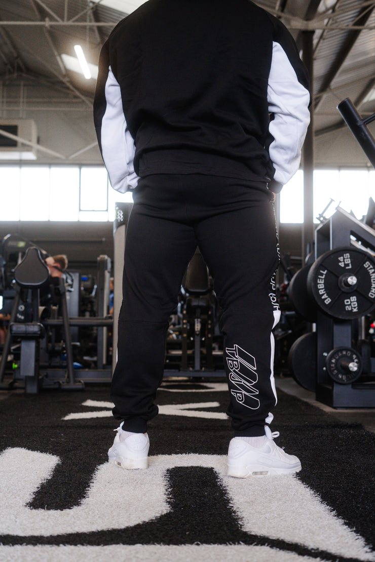 Black & White Contrast Joggers