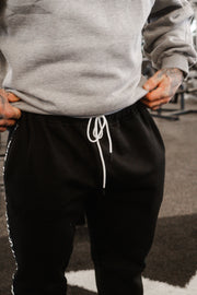 Black & White Contrast Joggers