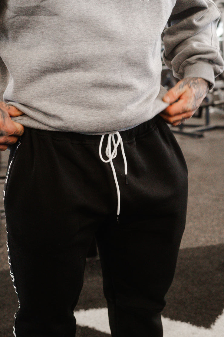 Black & White Contrast Joggers