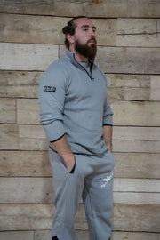 Midlayer Polar Fleece in Light Grey