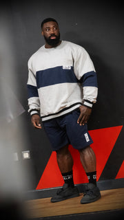 Basketball Style Shorts in Deep Navy