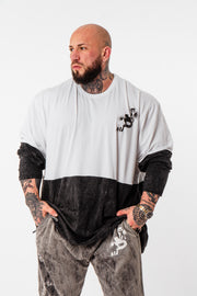 Distressed Long Sleeved Tee – The Ability to Progress At All Costs